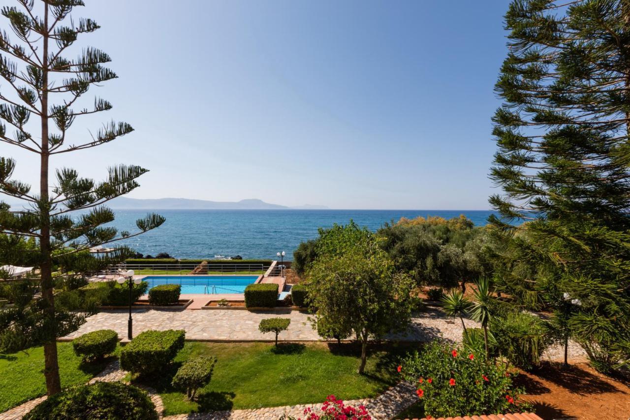 Beachfront Family Villa Katerina With Private Pool, Playground, Bbq & Amazing Sea Views! Πετρές Εξωτερικό φωτογραφία