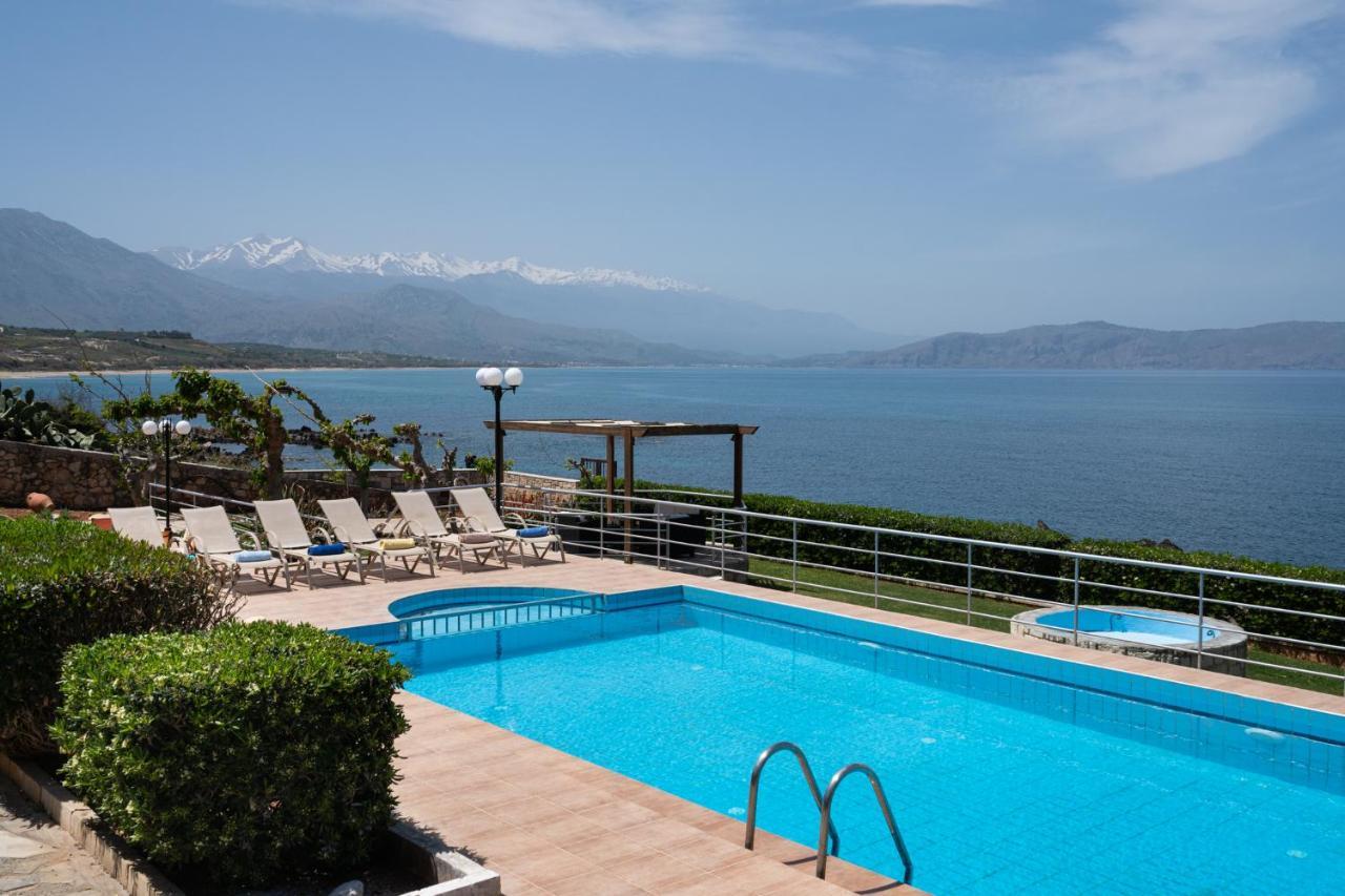 Beachfront Family Villa Katerina With Private Pool, Playground, Bbq & Amazing Sea Views! Πετρές Εξωτερικό φωτογραφία