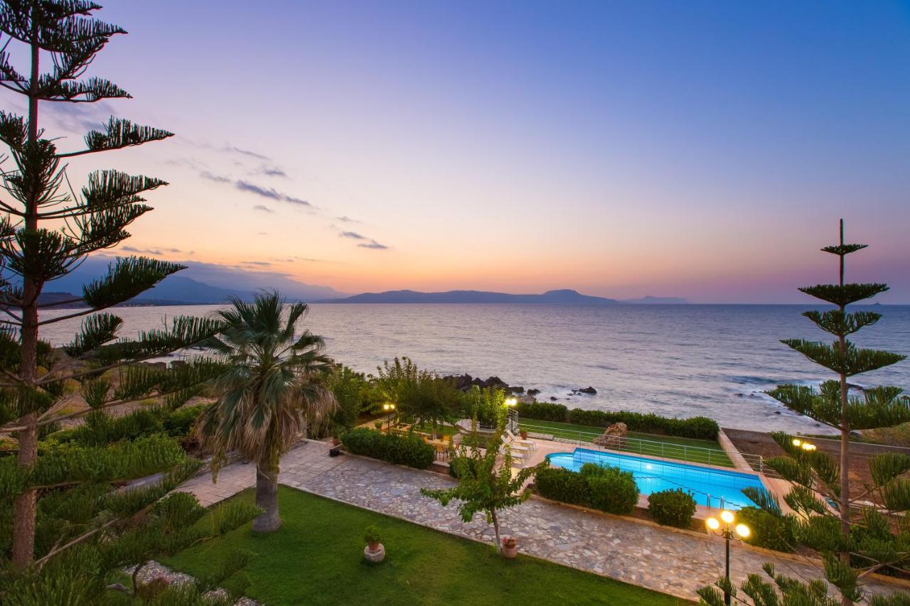 Beachfront Family Villa Katerina With Private Pool, Playground, Bbq & Amazing Sea Views! Πετρές Εξωτερικό φωτογραφία