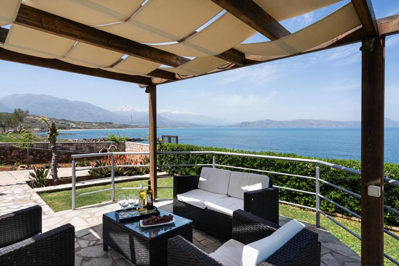 Beachfront Family Villa Katerina With Private Pool, Playground, Bbq & Amazing Sea Views! Πετρές Εξωτερικό φωτογραφία