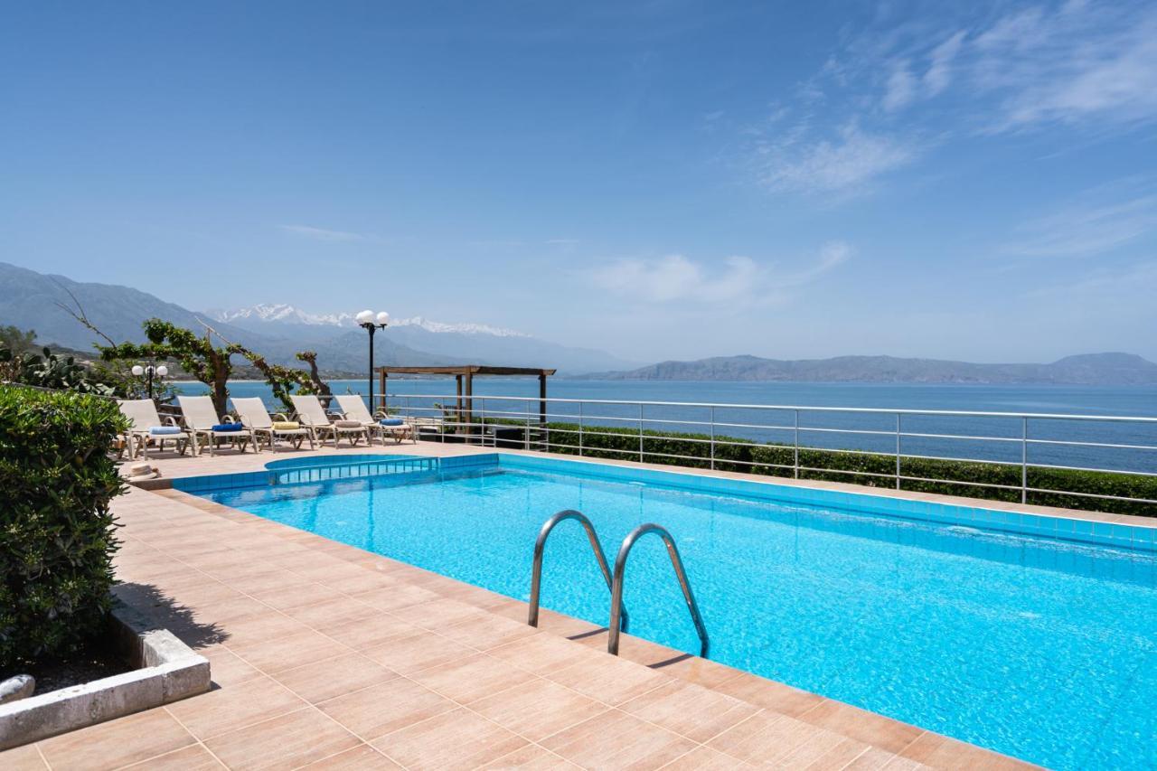 Beachfront Family Villa Katerina With Private Pool, Playground, Bbq & Amazing Sea Views! Πετρές Εξωτερικό φωτογραφία